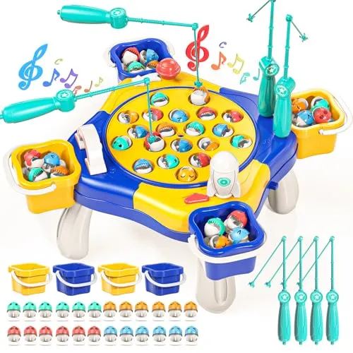 Magnetisches Angelspiel mit Musik für Kinder ab 3 Jahren – Bild 2