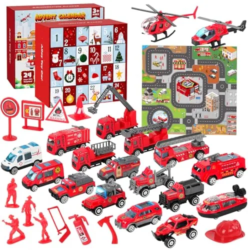Feuerwehr-Adventskalender für Jungen ab 3 Jahren – Bild 2
