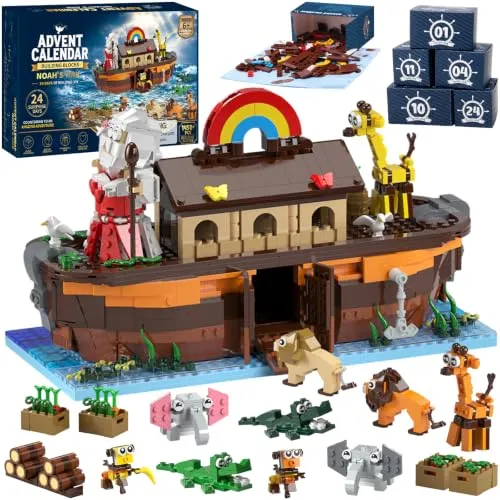 Arche-Noah-Adventskalender zum Bauen für Kinder ab 6 – Bild 2
