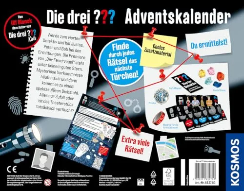 Die drei ??? Adventskalender 2026 mit Rätseln für Fans – Bild 3