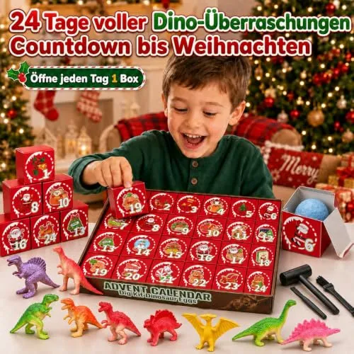 Dino-Adventskalender zum Ausgraben für Kinder – Bild 3