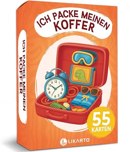 Kartenspiel „Ich packe meinen Koffer“ für Kinder ab 4 – Bild 2