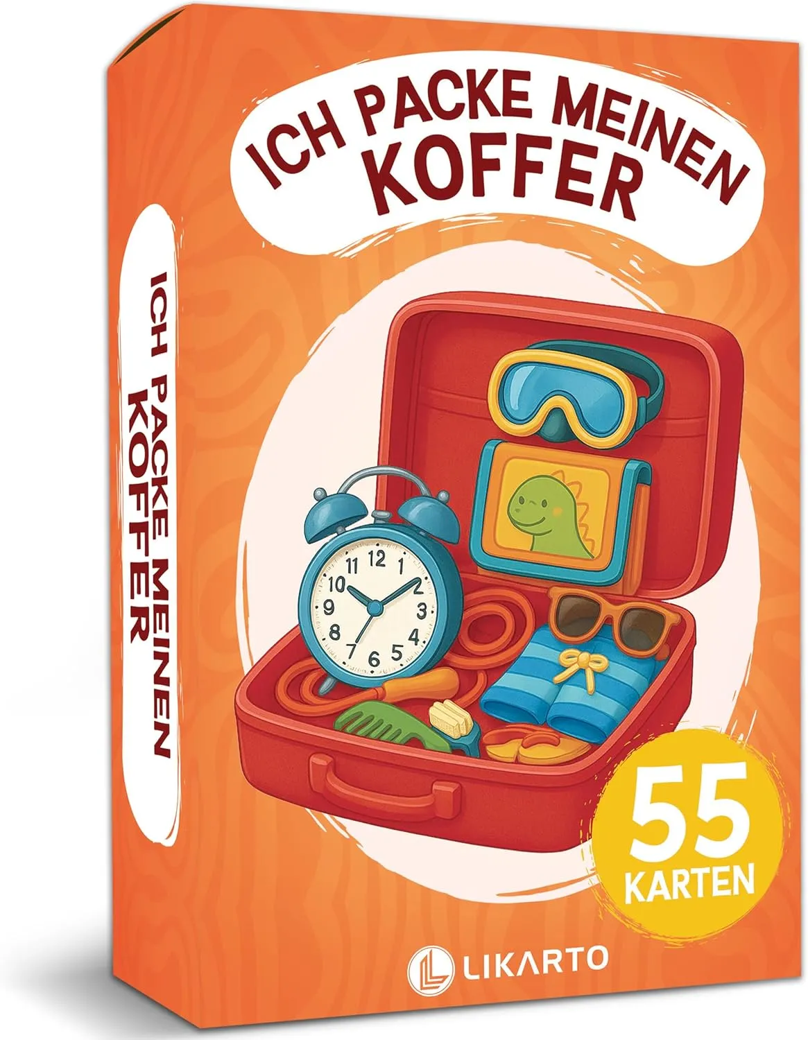 Kartenspiel „Ich packe meinen Koffer“ für Kinder ab 4
