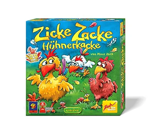 Zicke Zacke Hühnerkacke – Kinderspiel ab 4 Jahren – Bild 2