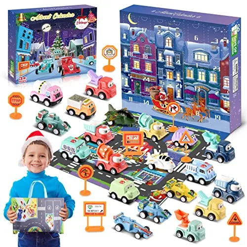 Auto-Adventskalender für Jungen von 2 bis 7 Jahren – Bild 2