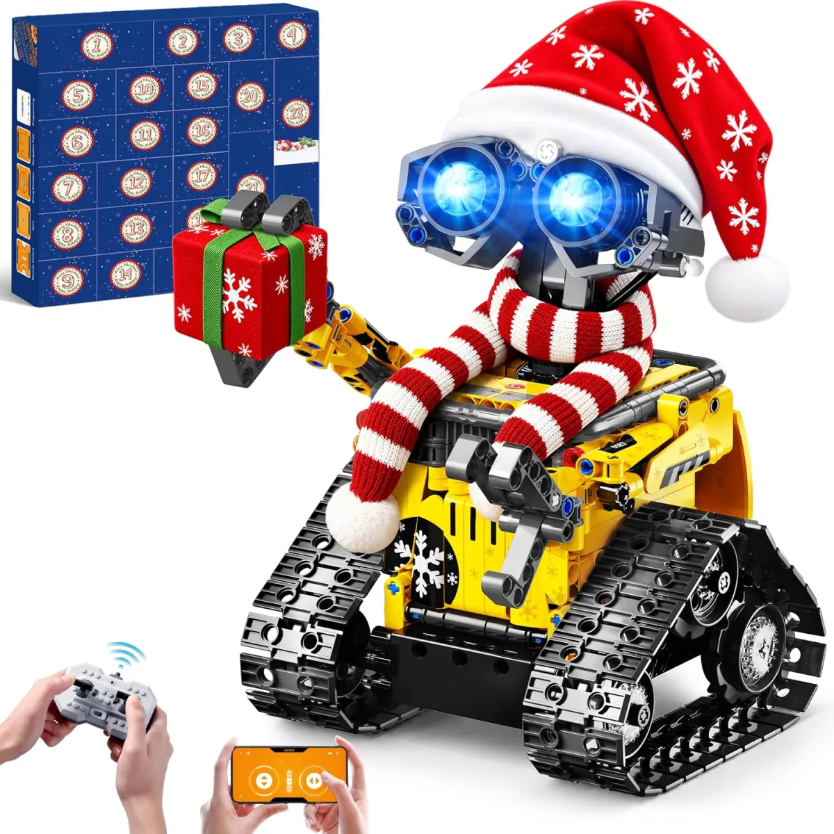 Roboter-Adventskalender für Kinder ab 6 zum Selberbauen