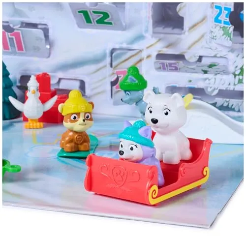 PAW Patrol Adventskalender 2026 mit Figuren und Schlitten – Bild 3