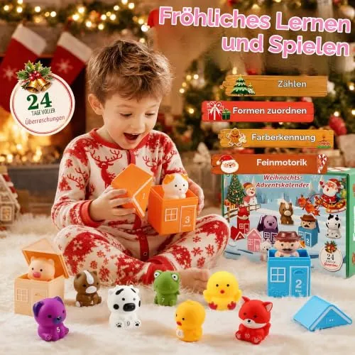 Bauernhof-Adventskalender für Kleinkinder von 1–3 Jahren – Bild 3