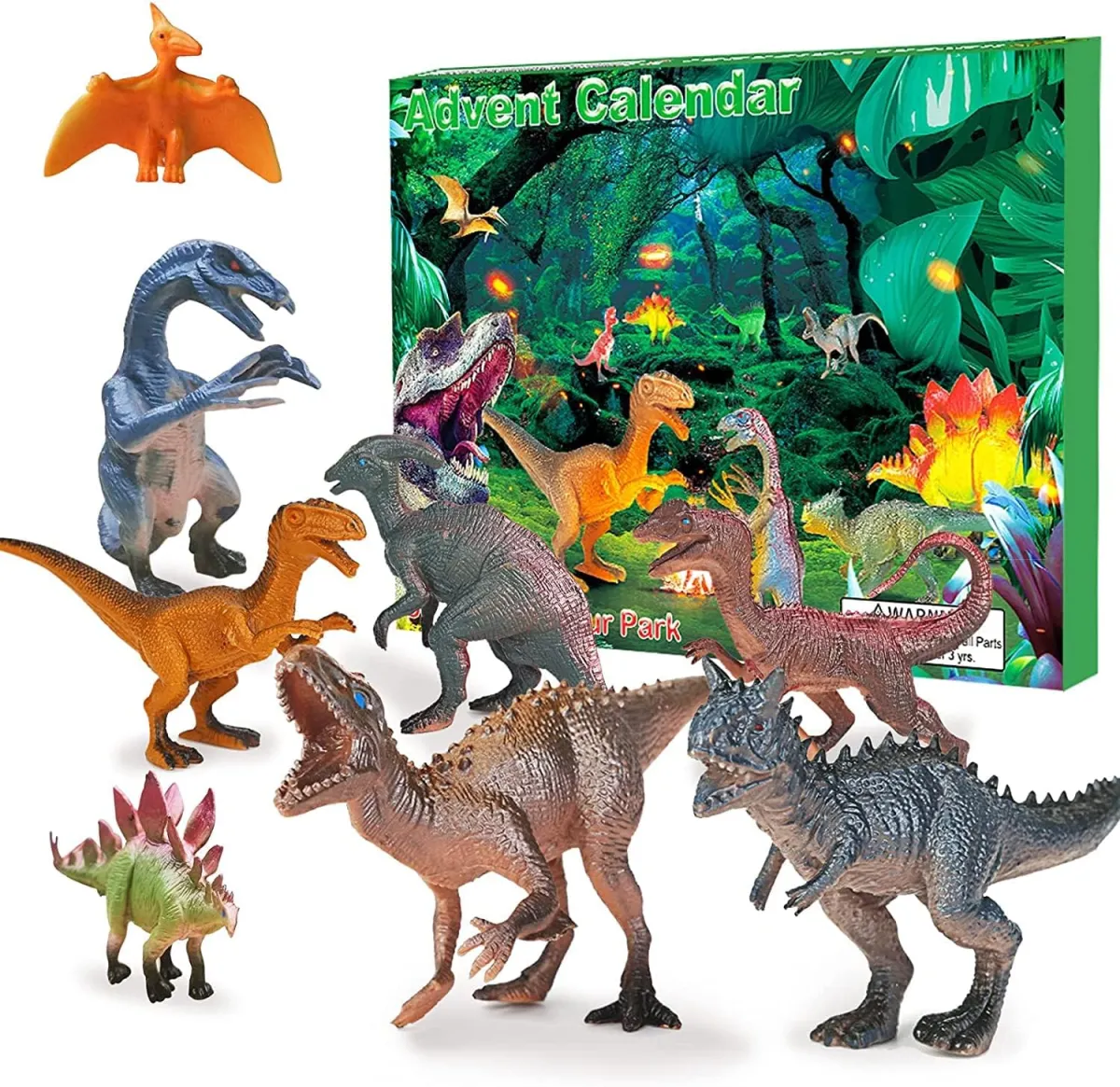 Dino-Adventskalender 2026 für Kinder mit Figuren