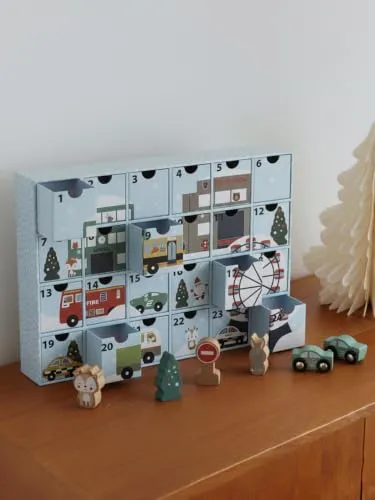 Holzspielzeug-Adventskalender für Kleinkinder ab 12 Monaten – Bild 3