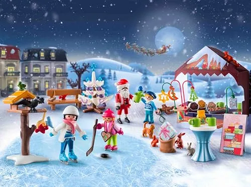 Playmobil-Adventskalender: Weihnachtsmarkt für Kinder ab 4 – Bild 3