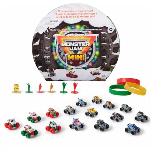 Monster Jam Adventskalender – Mini-Trucks für Kinder ab 3 – Bild 2