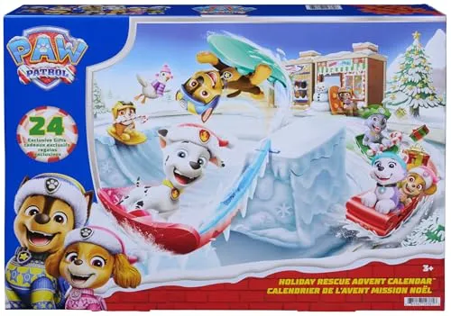 PAW Patrol Adventskalender 2026 mit Figuren und Schlitten – Bild 2