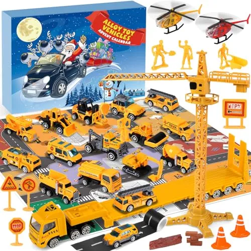 Baustellen-Adventskalender für Jungen ab 3 Jahren – Bild 2