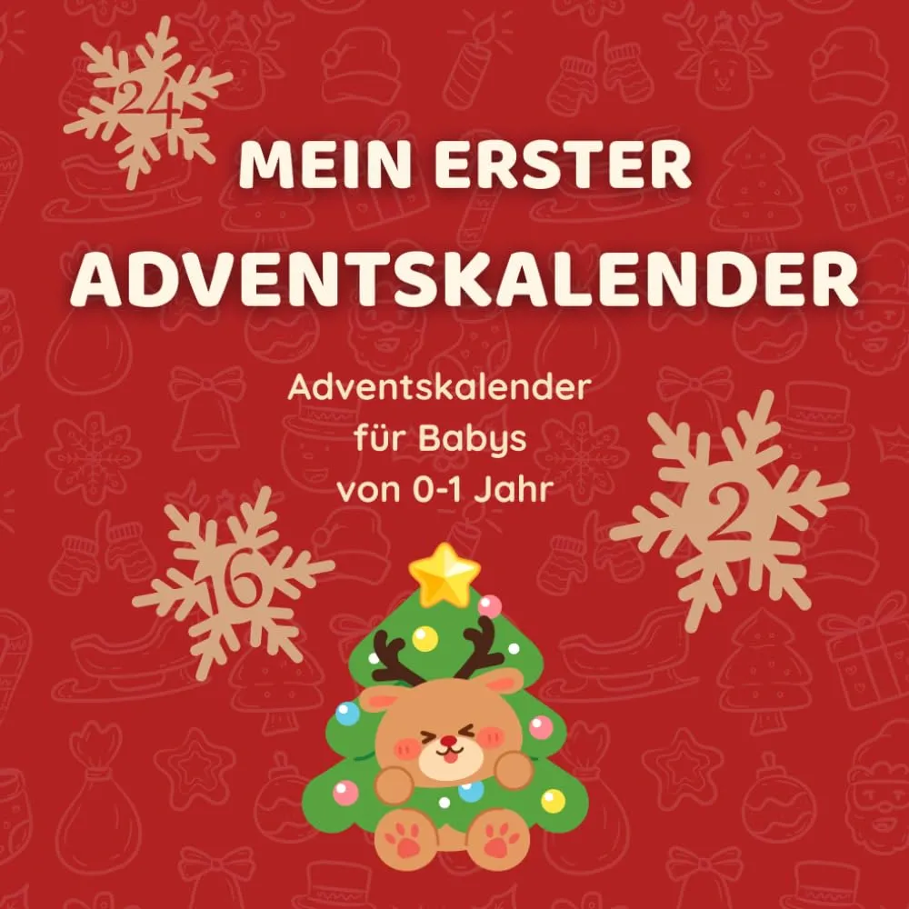 Adventskalender-Buch für Babys im ersten Lebensjahr