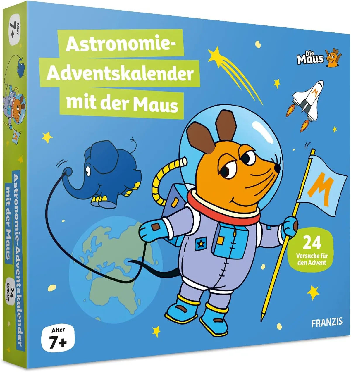 Astronomie-Adventskalender mit der Maus für Kinder ab 7