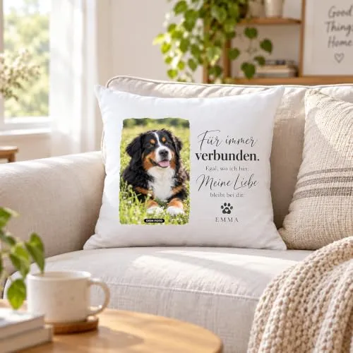 Personalisiertes Hundekissen als Erinnerung und Trostgeschenk – Bild 3