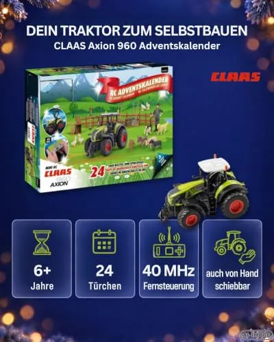 Traktor-Adventskalender zum Bauen mit Fernsteuerung – Bild 3