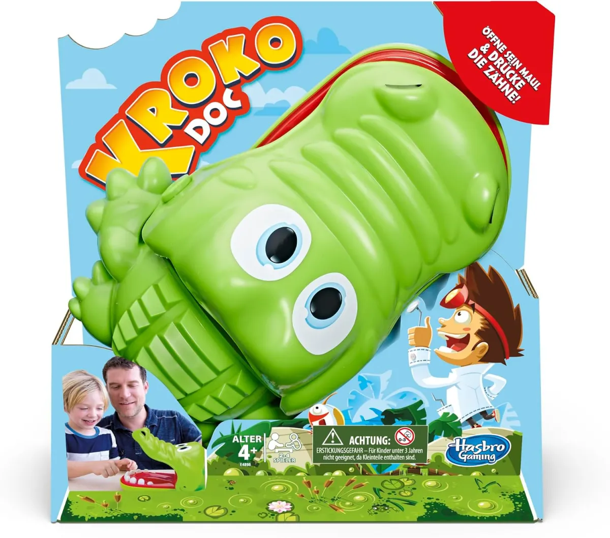 Kroko Doc – Schnapp-Spiel für Kinder ab 4 Jahren
