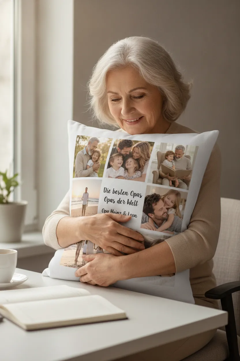 Fotokissen zum Jahrestag für die Partnerin – Bild 5