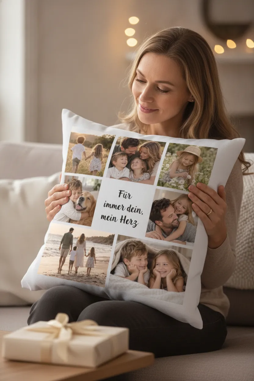 Fotokissen zum Jahrestag für die Partnerin – Bild 7